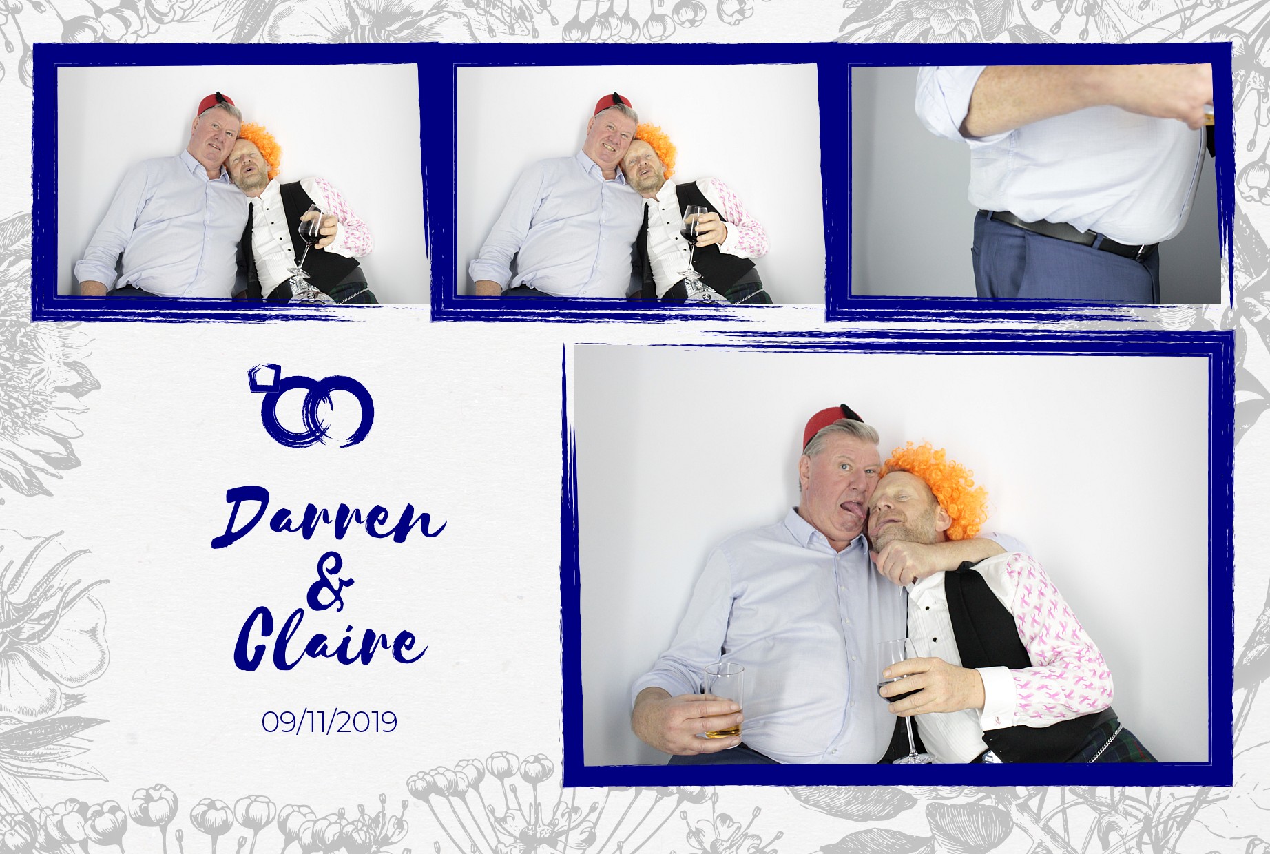 Darren and Claire’s Wedding  | View more photos from the event at gallery.myphotoboothexperience.co.uk/u/MyPhotoBoothExperienceLtd/Darren-and-Claire’s-Wedding